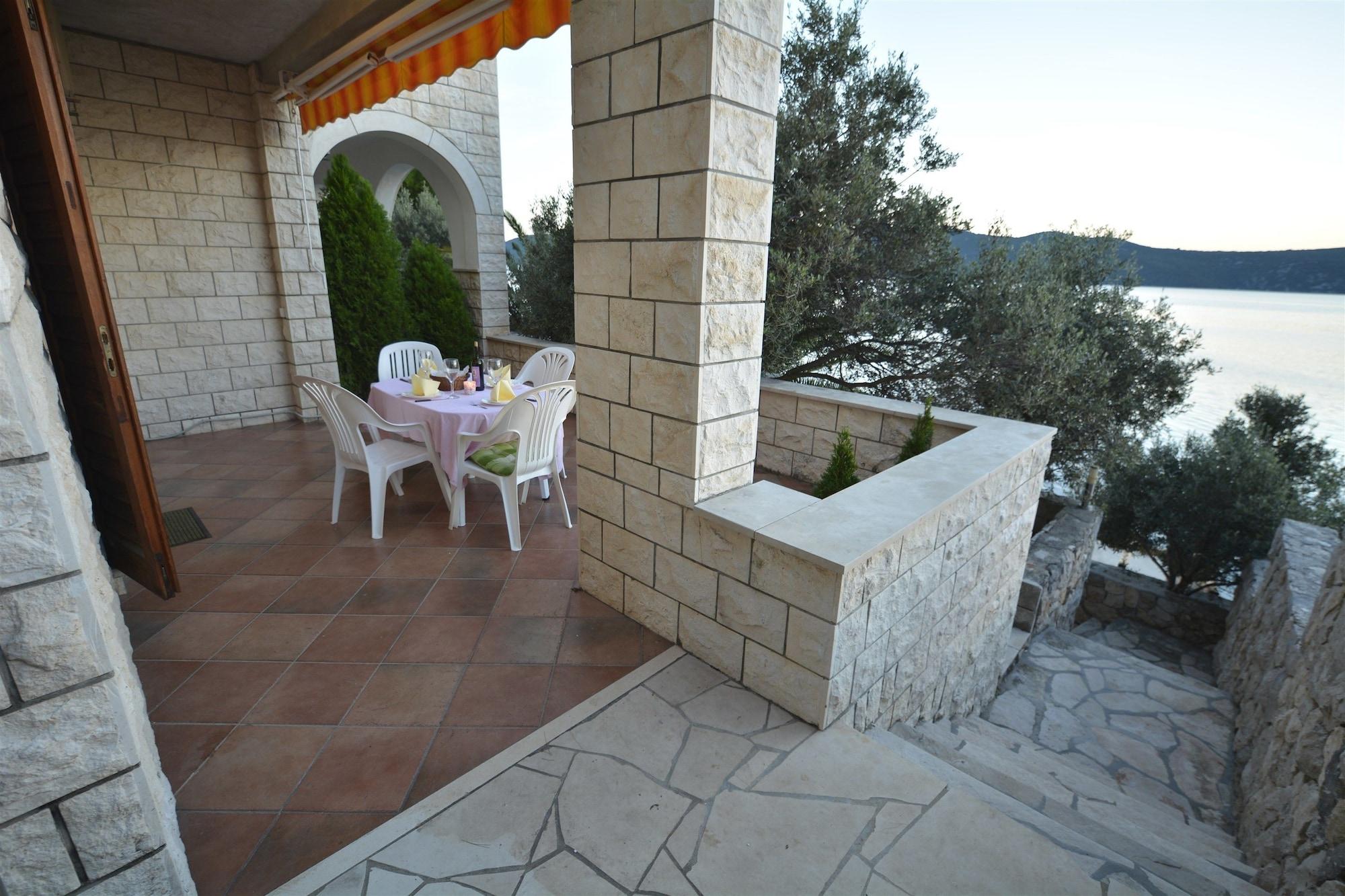 Beach Villa Ratac Slano Bagian luar foto