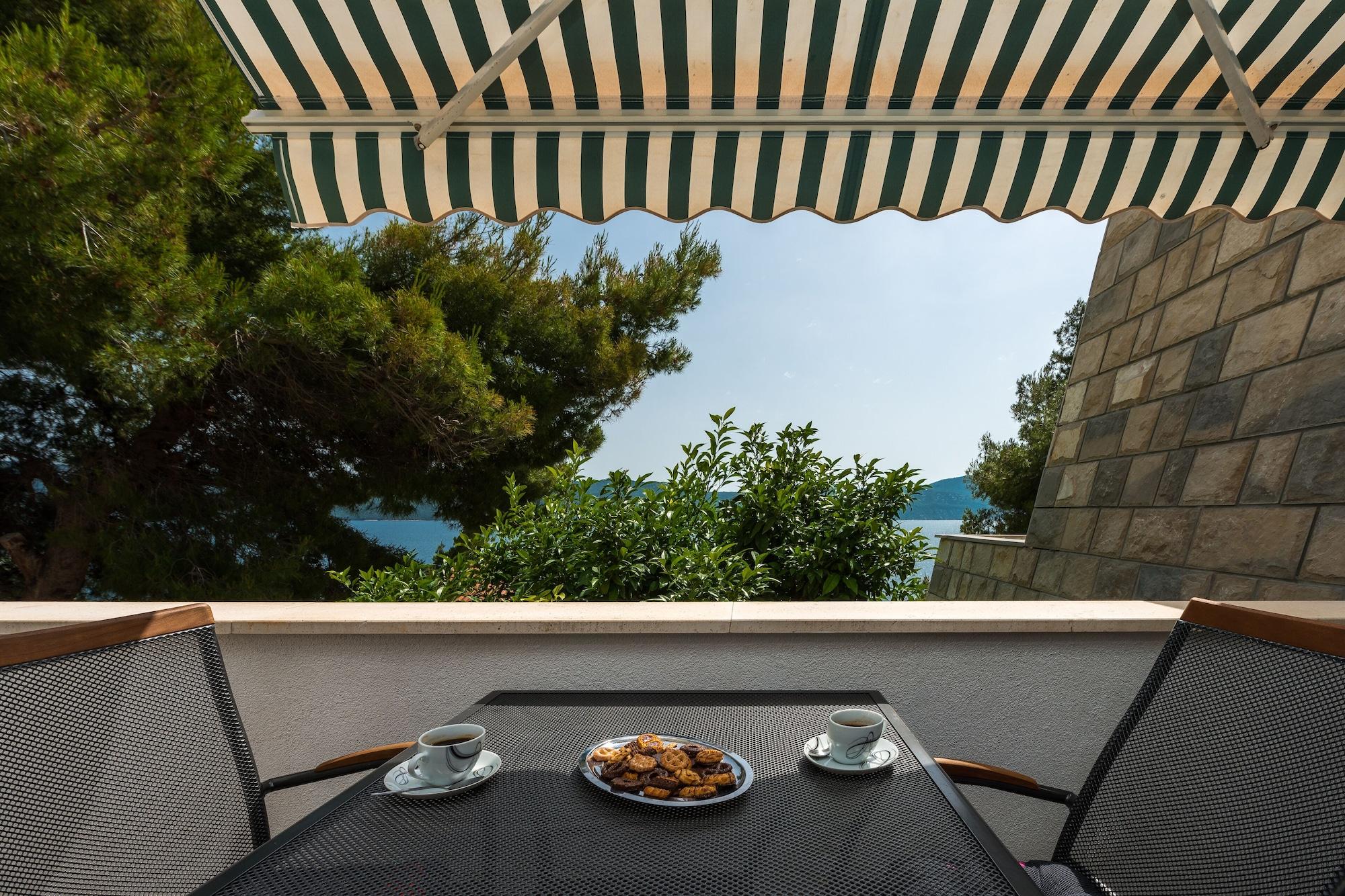 Beach Villa Ratac Slano Bagian luar foto