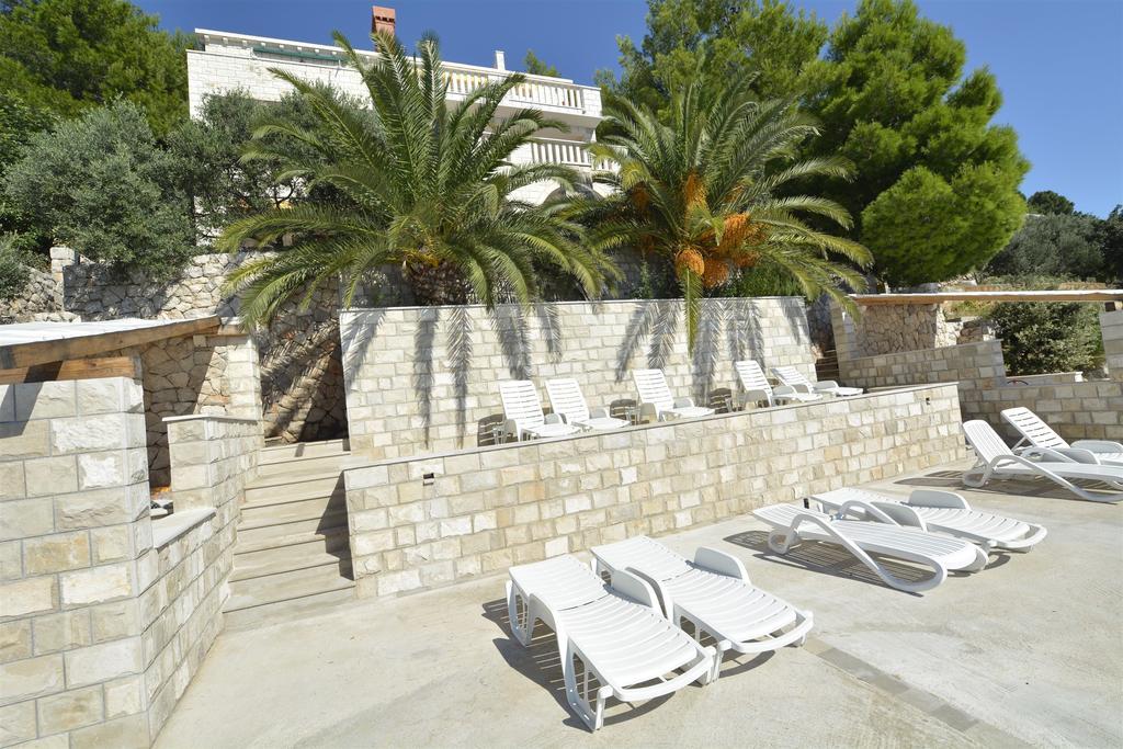 Beach Villa Ratac Slano Bagian luar foto