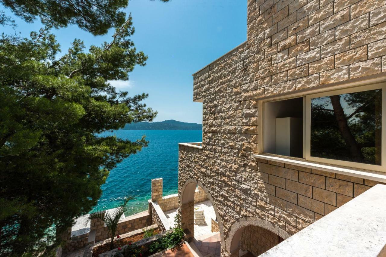 Beach Villa Ratac Slano Bagian luar foto