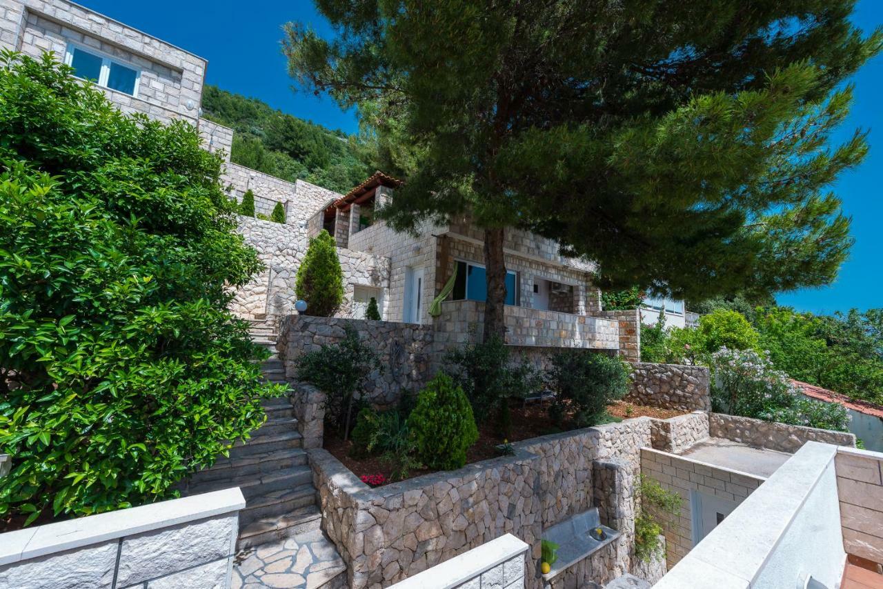 Beach Villa Ratac Slano Bagian luar foto