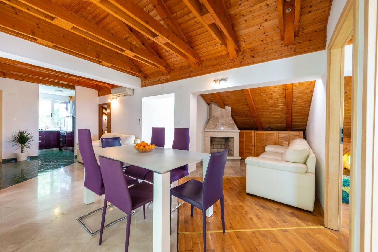 Beach Villa Ratac Slano Bagian luar foto