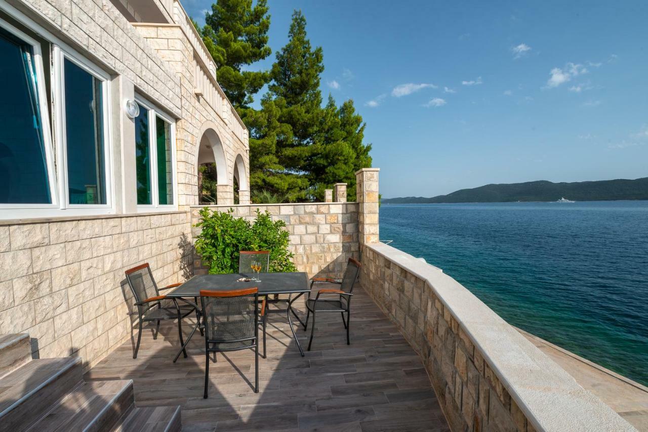 Beach Villa Ratac Slano Bagian luar foto