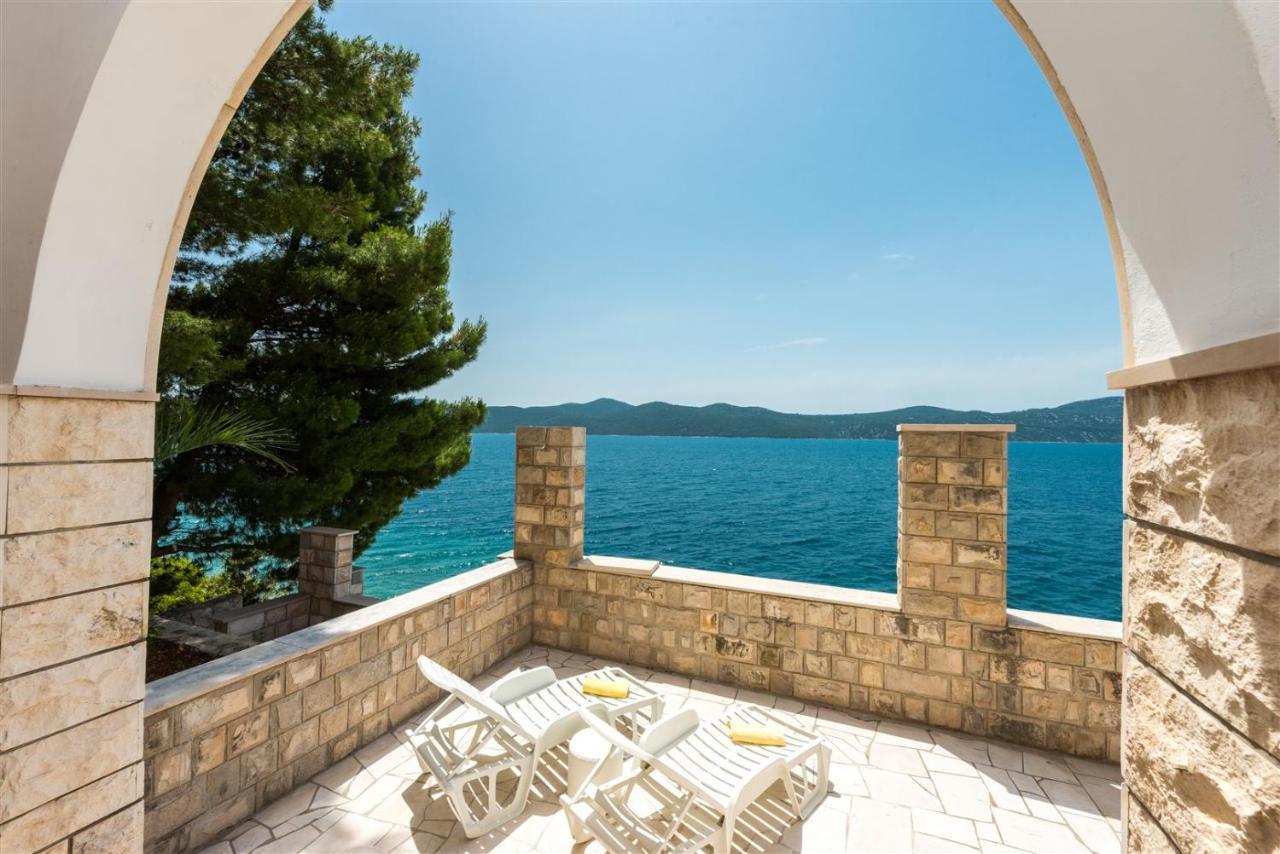 Beach Villa Ratac Slano Bagian luar foto