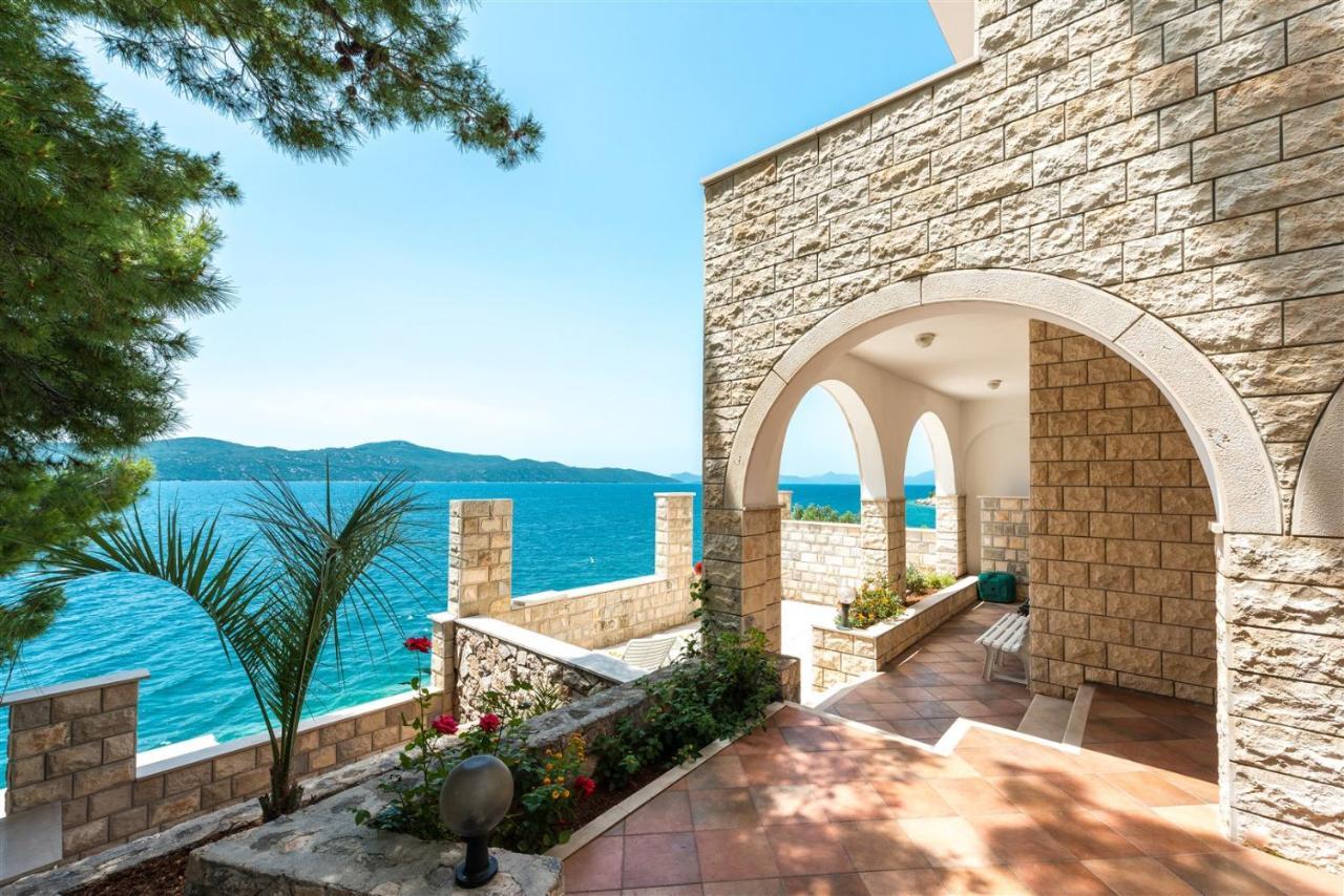 Beach Villa Ratac Slano Bagian luar foto